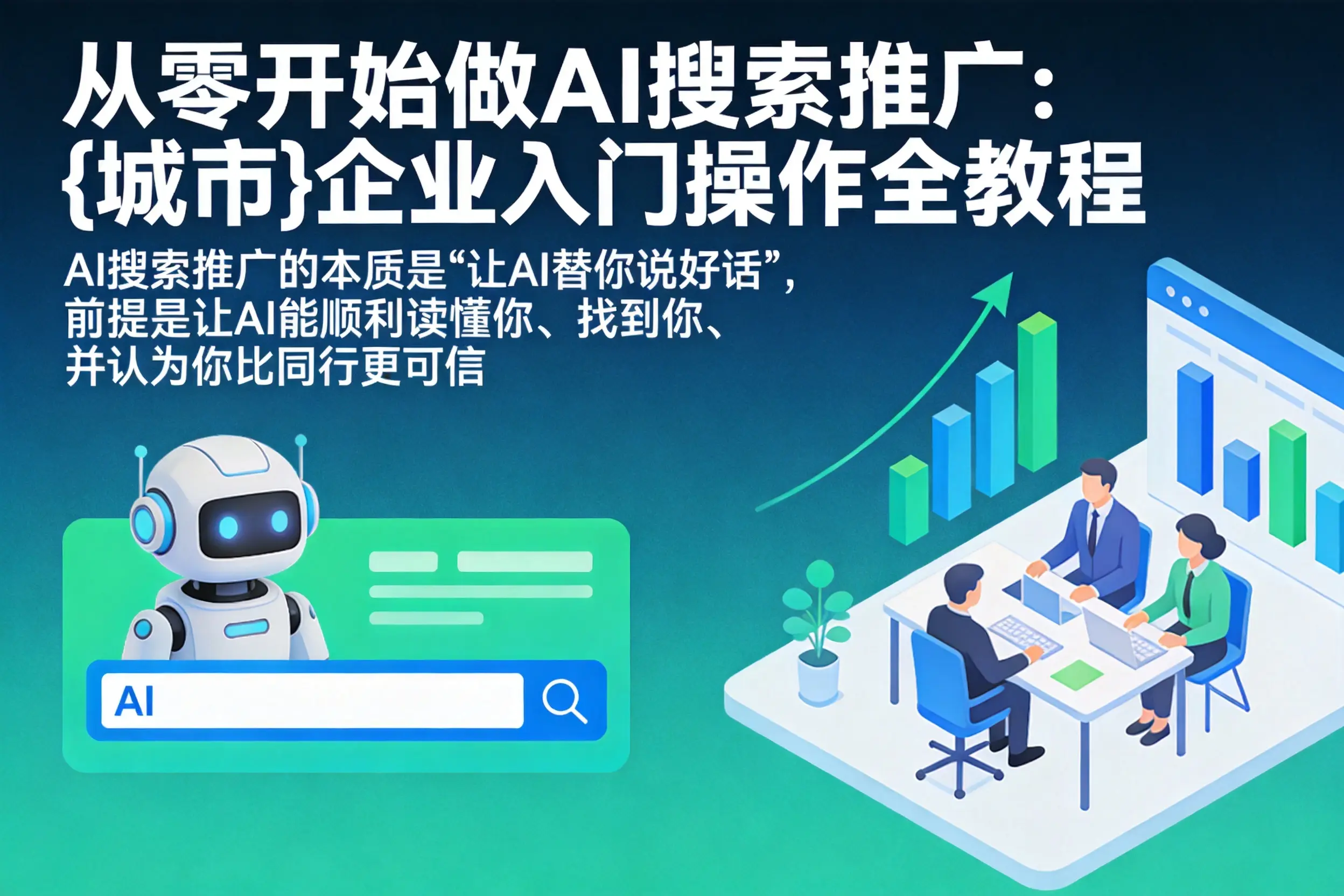 从零开始做AI搜索推广:乐业企业入门操作全教程