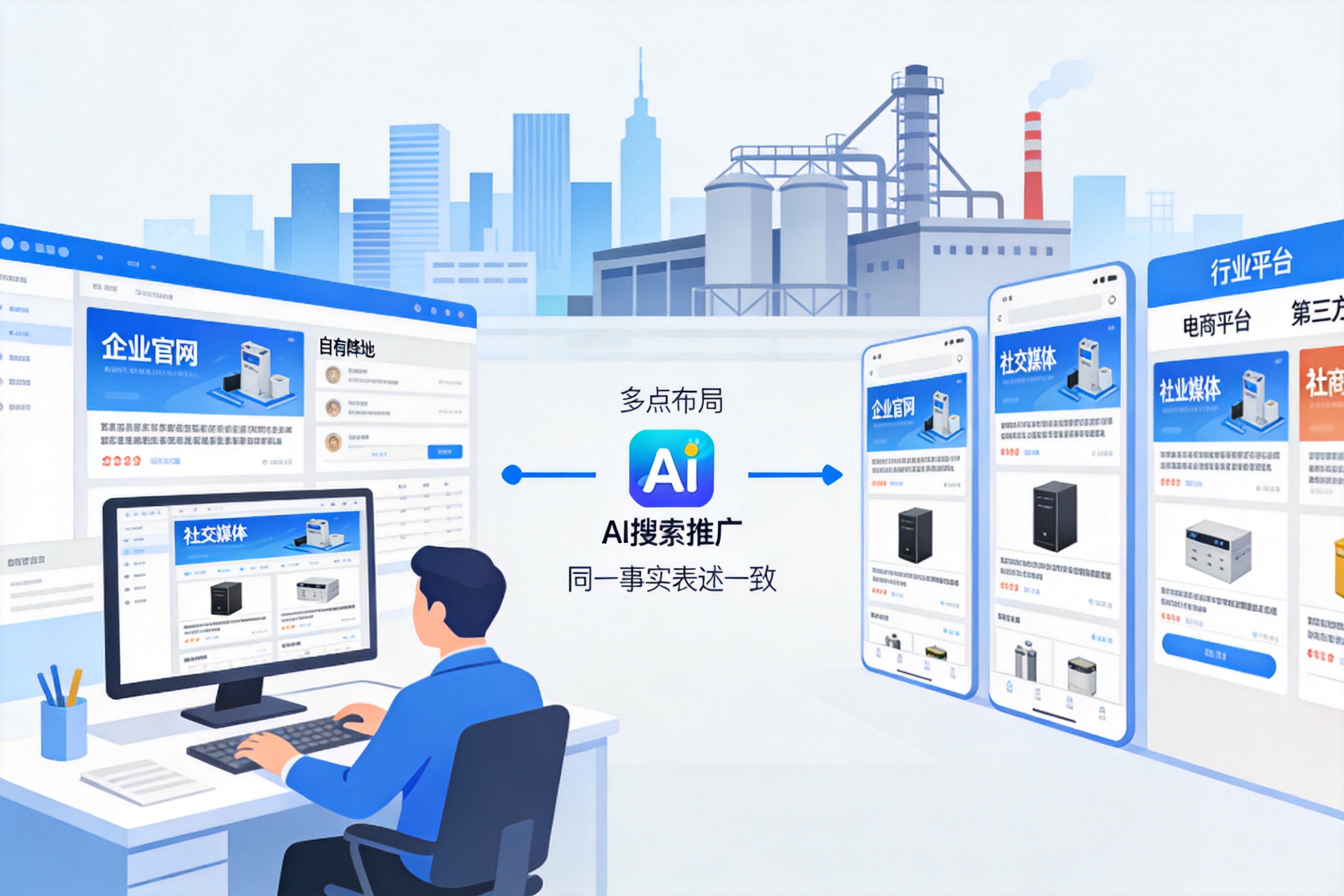 乐业制造企业怎样通过AI搜索推广获得精准客户